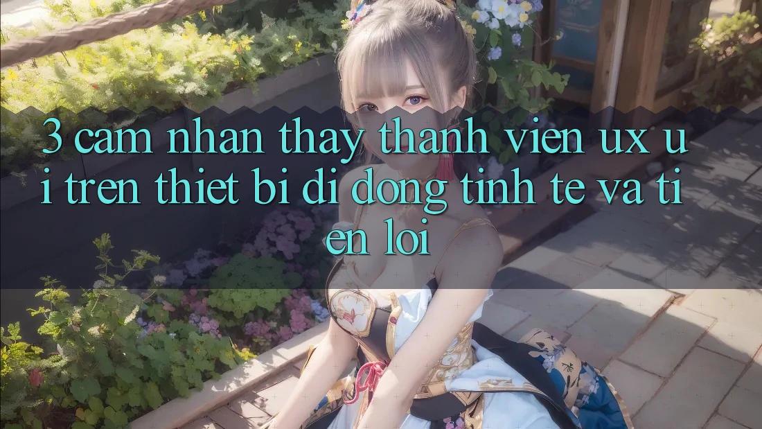 3. Cảm nhận thấy Thành viên (UX/UI) Trên Thiết Bị Di Động: Tinh Tế và Tiện Lợi