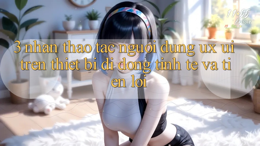 3. Nhận thao tác Người Dùng (UX/UI) Trên Thiết Bị Di Động: Tinh Tế và Tiện Lợi