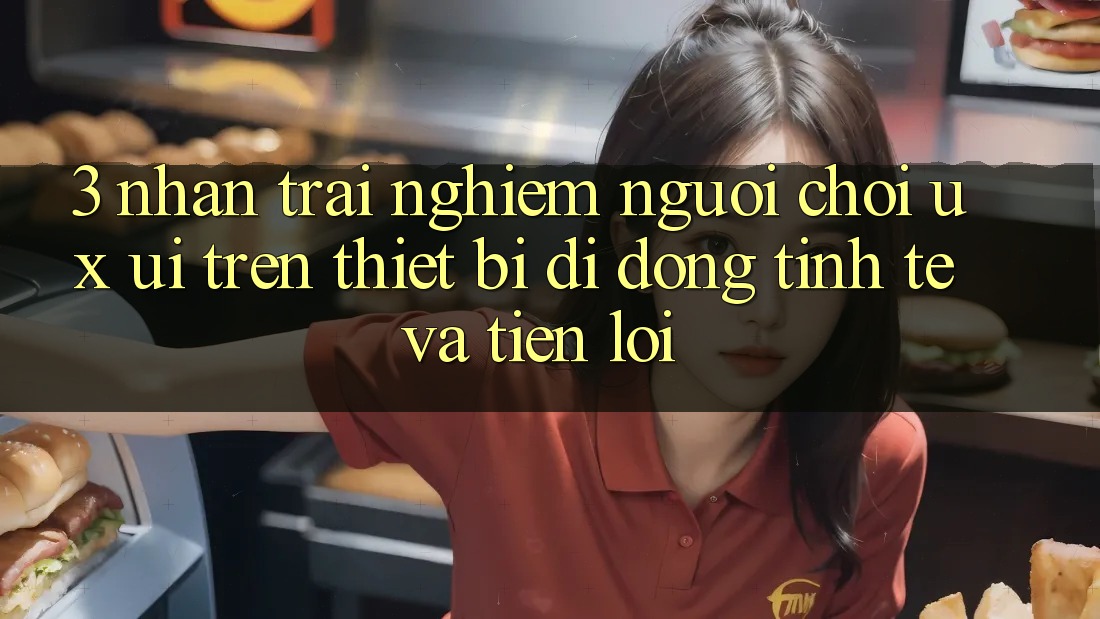 3. Nhận trải nghiệm Người chơi (UX/UI) Trên Thiết Bị Di Động: Tinh Tế và Tiện Lợi