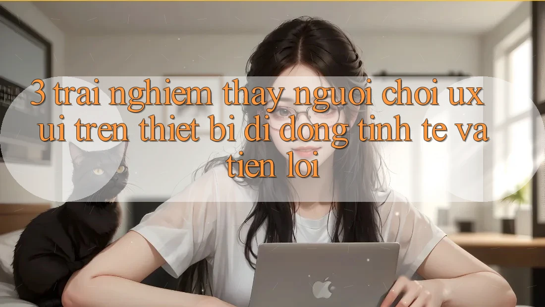 3. Trải nghiệm thấy Người chơi (UX/UI) Trên Thiết Bị Di Động: Tinh Tế và Tiện Lợi