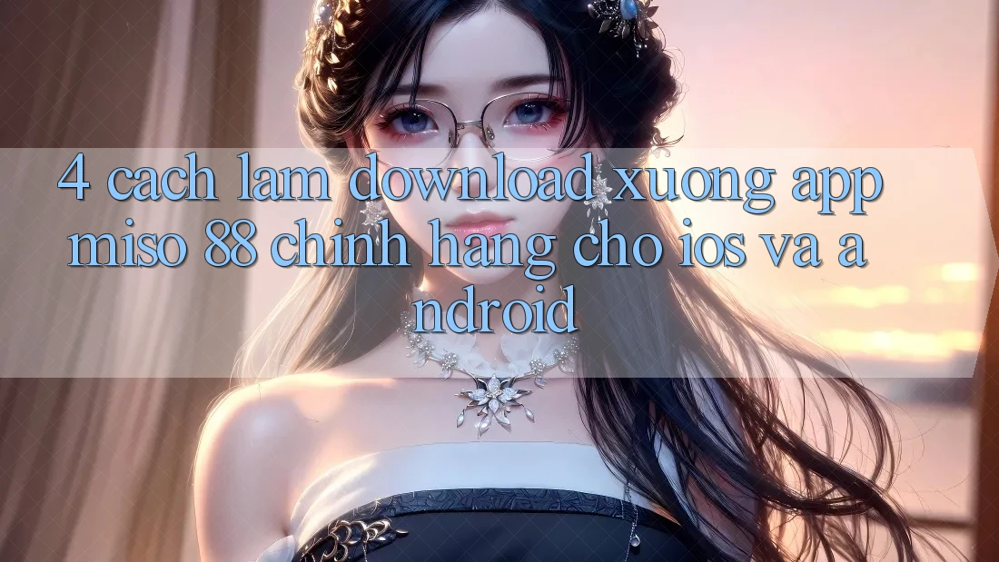 4. Cách làm Download xuống App Miso 88 Chính Hãng Cho iOS và Android