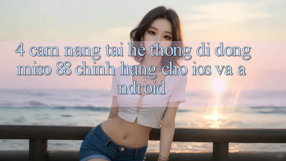 4. Cẩm nang Tải Hệ thống di động Miso 88 Chính Hãng Cho iOS và Android