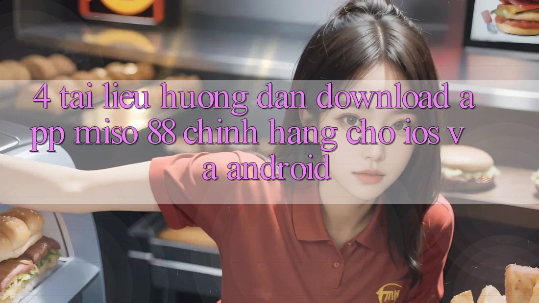 4. Tài liệu hướng dẫn Download App Miso 88 Chính Hãng Cho iOS và Android