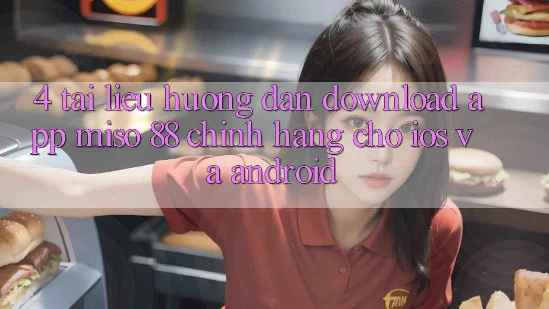 4. Tài liệu hướng dẫn Download App Miso 88 Chính Hãng Cho iOS và Android