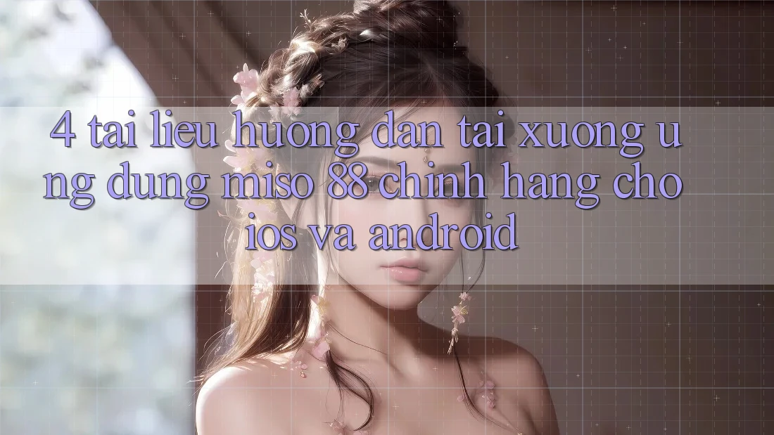4. Tài liệu hướng dẫn Tải xuống Ứng dụng Miso 88 Chính Hãng Cho iOS và Android