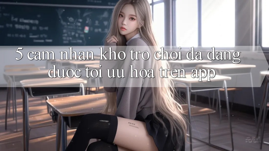 5. Cảm nhận Kho Trò Chơi Đa Dạng Được Tối Ưu Hóa Trên App