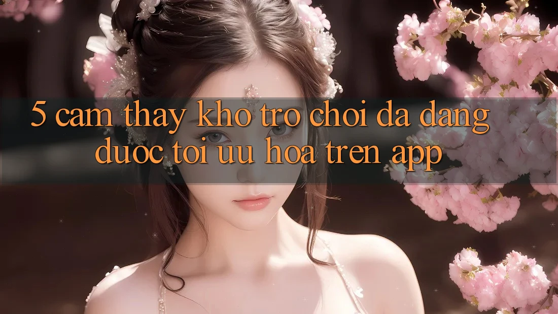 5. Cảm thấy Kho Trò Chơi Đa Dạng Được Tối Ưu Hóa Trên App