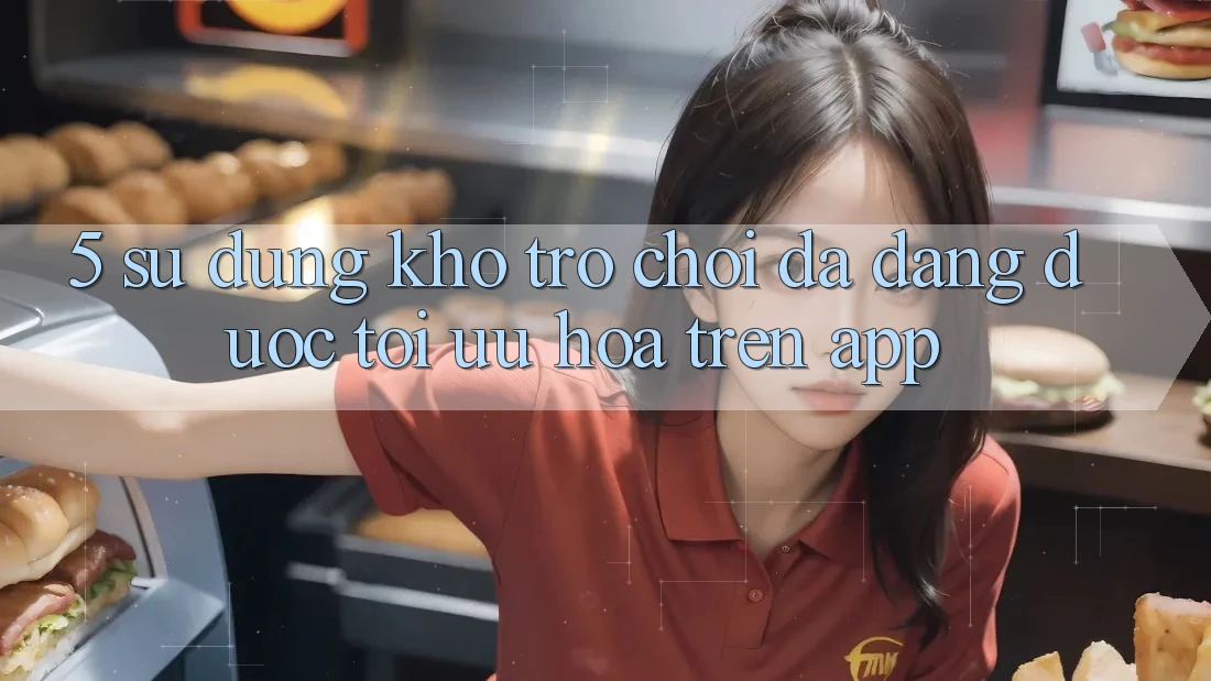 5. Sử dụng Kho Trò Chơi Đa Dạng Được Tối Ưu Hóa Trên App
