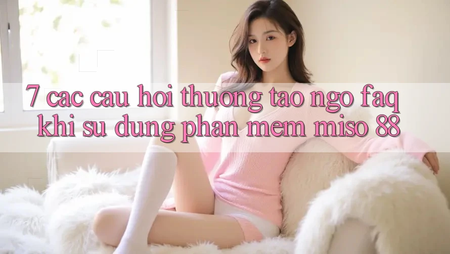 7. Các Câu Hỏi Thường Tao ngộ (FAQ) Khi Sử Dụng Phần mềm Miso 88