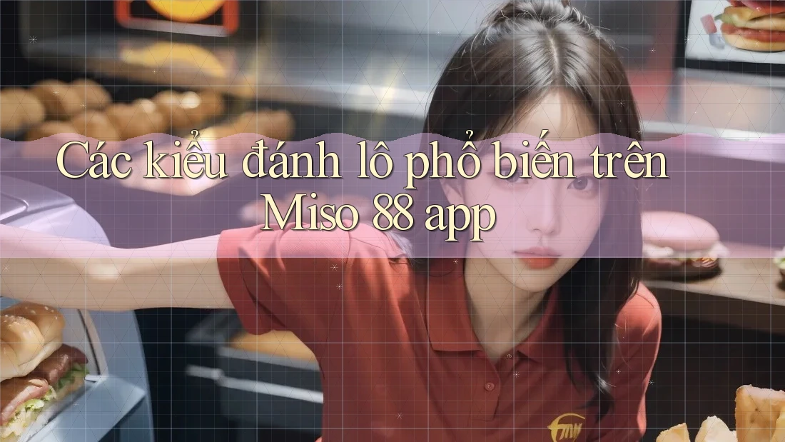 Các kiểu đánh lô phổ biến trên Miso 88 app