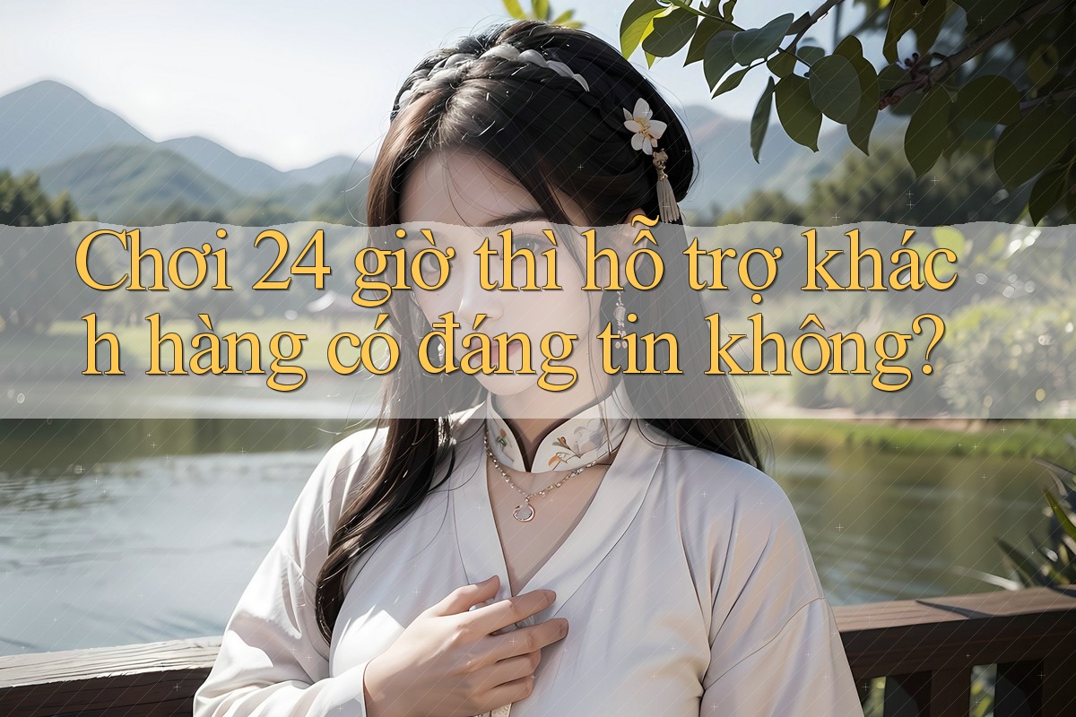 Chơi 24 giờ thì hỗ trợ khách hàng có đáng tin không?