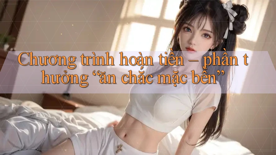 Chương trình hoàn tiền – phần thưởng “ăn chắc mặc bền”