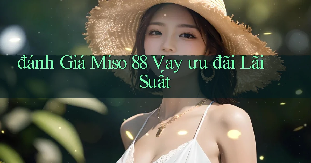 đánh giá miso 88 vay ưu đãi lãi suất
