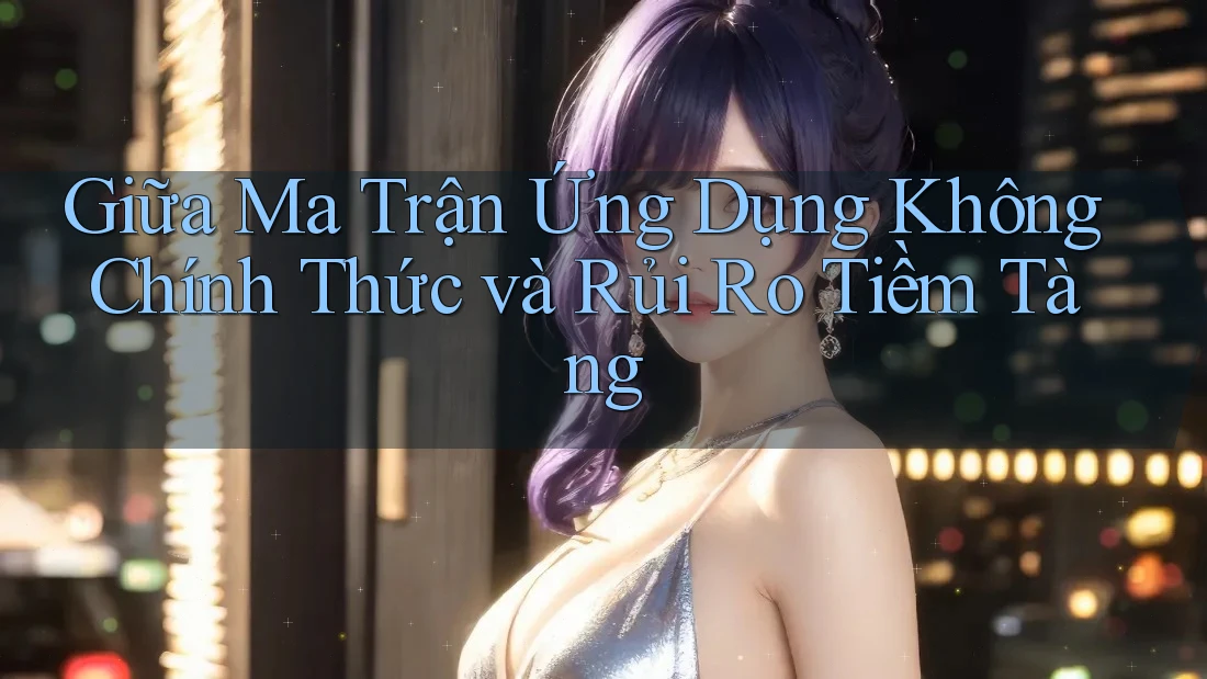 Giữa Ma Trận Ứng Dụng Không Chính Thức và Rủi Ro Tiềm Tàng