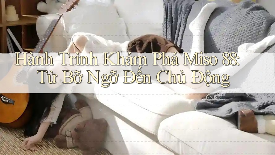 Hành Trình Khám Phá Miso 88: Từ Bỡ Ngỡ Đến Chủ Động