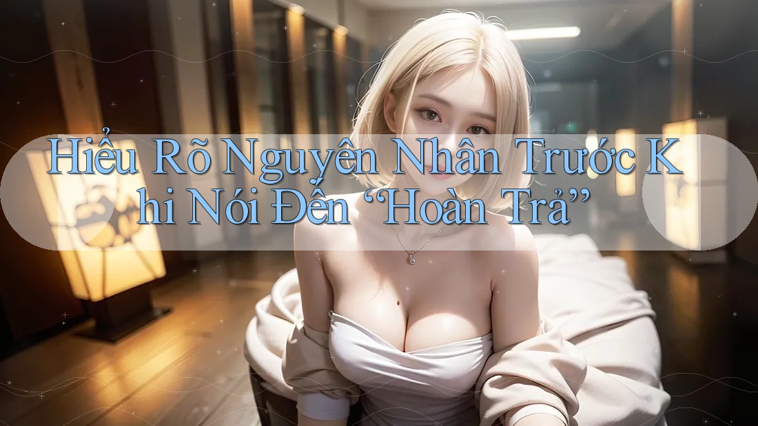 Hiểu Rõ Nguyên Nhân Trước Khi Nói Đến “Hoàn Trả”