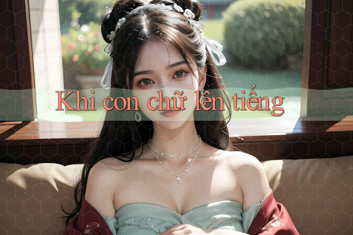 Khi con chữ lên tiếng