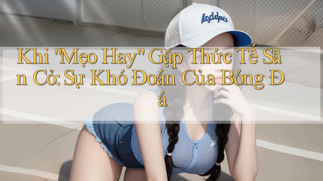 Khi “Mẹo Hay” Gặp Thức Tế Sân Cỏ: Sự Khó Đoán Của Bóng Đá