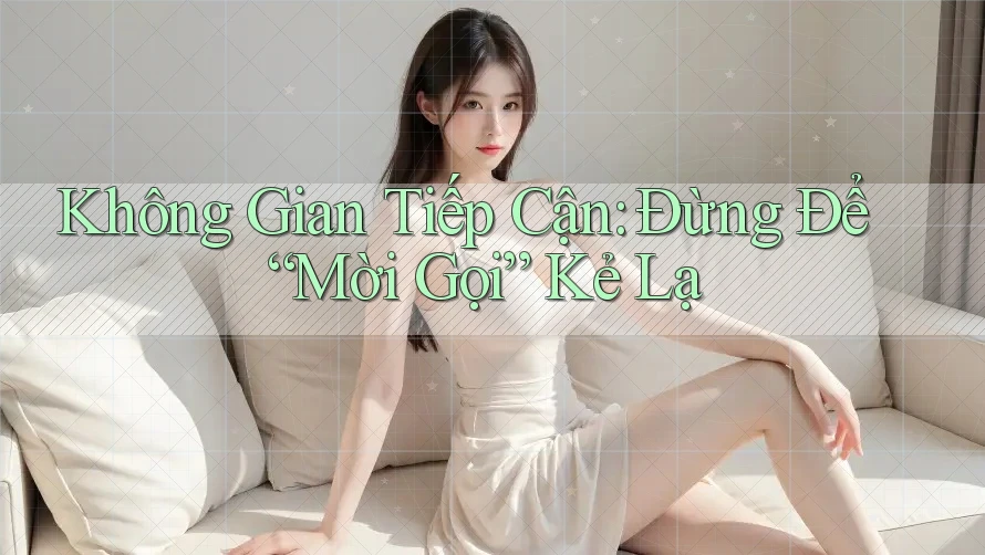 Không Gian Tiếp Cận: Đừng Để “Mời Gọi” Kẻ Lạ
