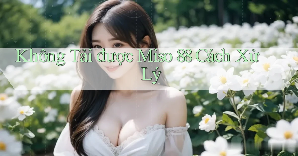 không tải được miso 88 cách xử lý