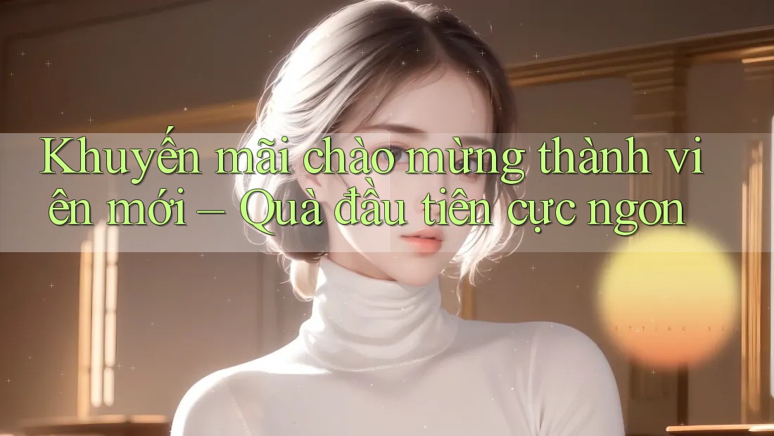 Khuyến mãi chào mừng thành viên mới – Quà đầu tiên cực ngon