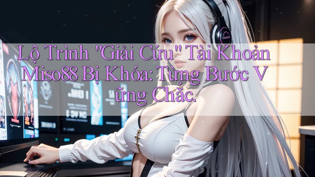 Lộ Trình “Giải Cứu” Tài Khoản Miso88 Bị Khóa: Từng Bước Vững Chắc.