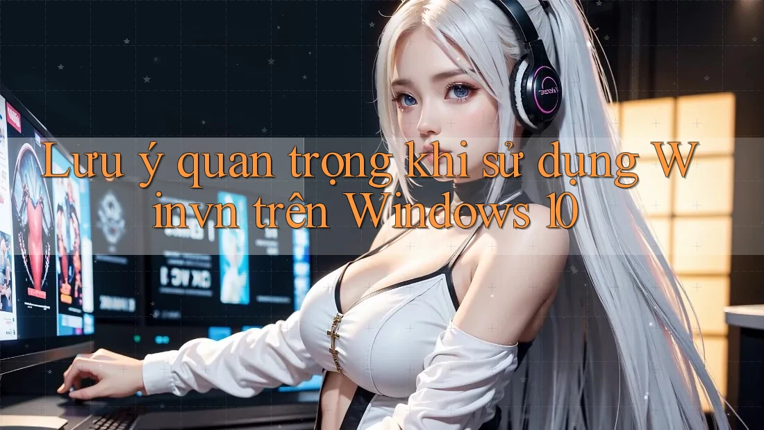 Lưu ý quan trọng khi sử dụng Winvn trên Windows 10