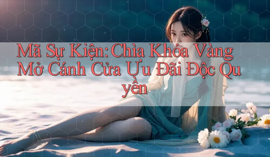 Mã Sự Kiện: Chìa Khóa Vàng Mở Cánh Cửa Ưu Đãi Độc Quyền