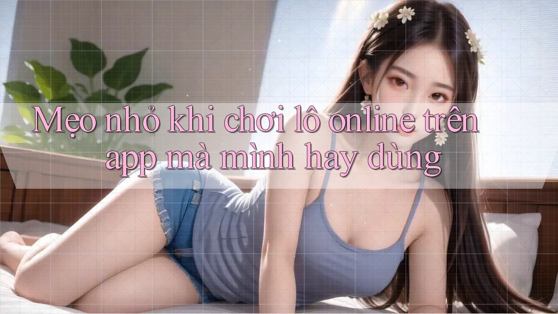 Mẹo nhỏ khi chơi lô online trên app mà mình hay dùng