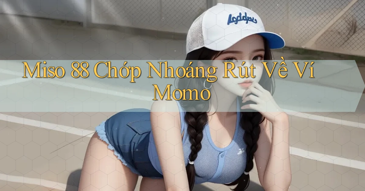 miso 88 chớp nhoáng rút về ví momo