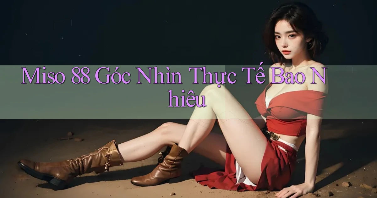 miso 88 góc nhìn thực tế bao nhiêu