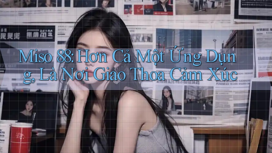 Miso 88: Hơn Cả Một Ứng Dụng, Là Nơi Giao Thoa Cảm Xúc