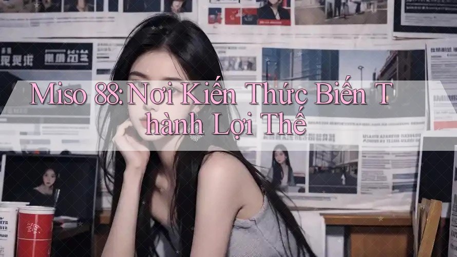 Miso 88: Nơi Kiến Thức Biến Thành Lợi Thế Miso 88: Nơi Kiến Thức Biến Thành Lợi Thế