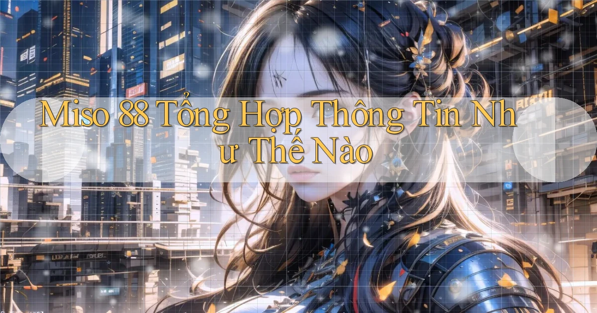 miso 88 tổng hợp thông tin như thế nào