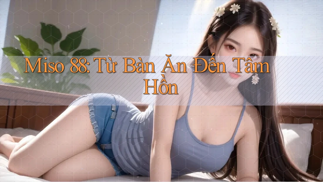Miso 88: Từ Bàn Ăn Đến Tâm Hồn