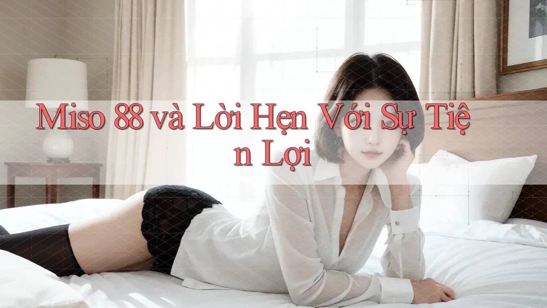 Miso 88 và Lời Hẹn Với Sự Tiện Lợi