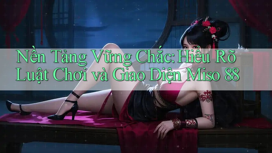 Nền Tảng Vững Chắc: Hiểu Rõ Luật Chơi và Giao Diện Miso 88