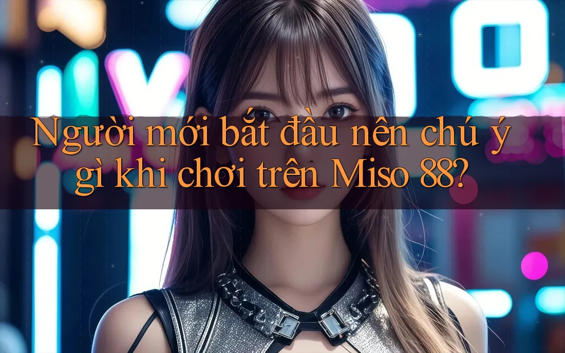 Người mới bắt đầu nên chú ý gì khi chơi trên Miso 88?