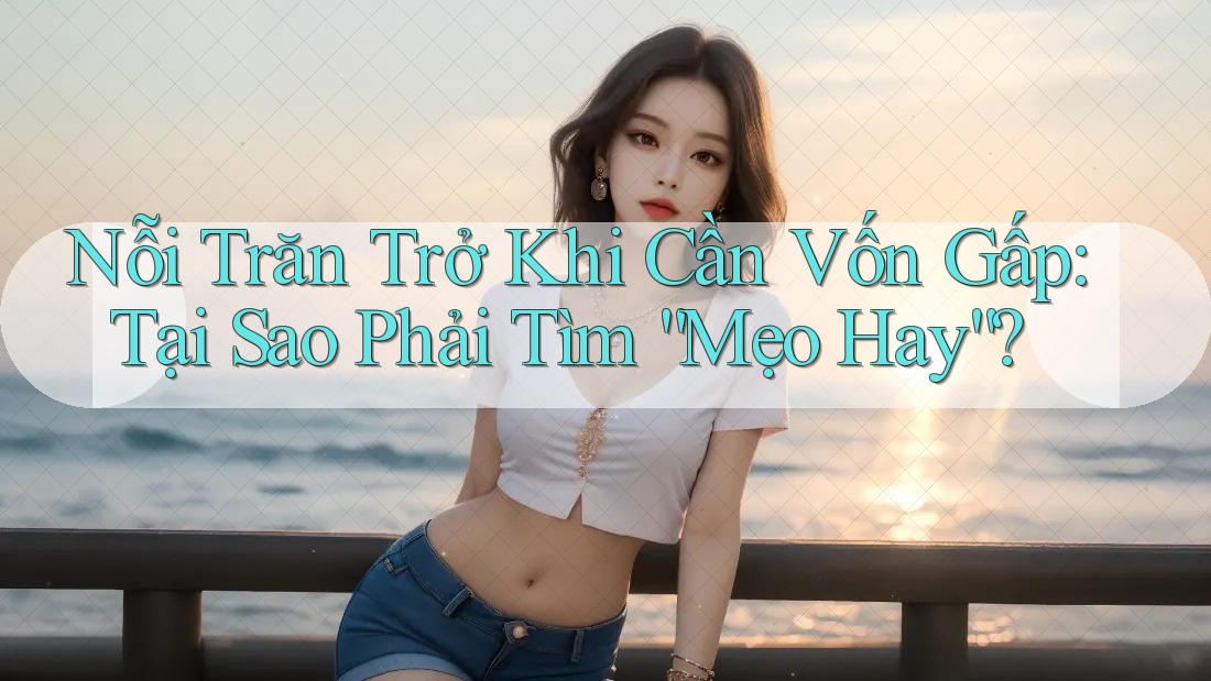 Nỗi Trăn Trở Khi Cần Vốn Gấp: Tại Sao Phải Tìm “Mẹo Hay”?