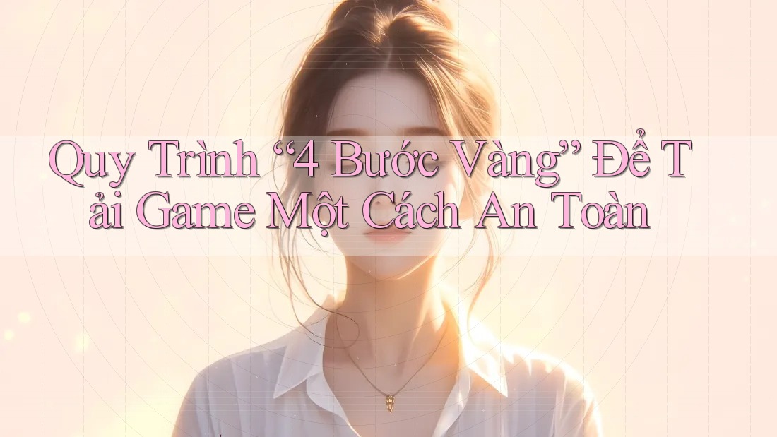Quy Trình “4 Bước Vàng” Để Tải Game Một Cách An Toàn