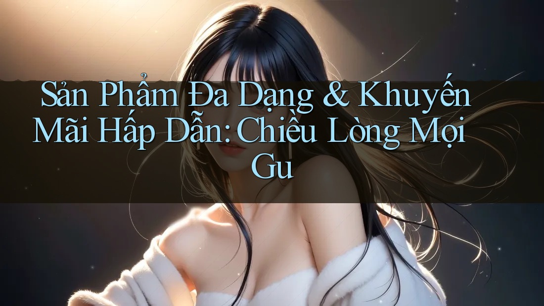 Sản Phẩm Đa Dạng & Khuyến Mãi Hấp Dẫn: Chiều Lòng Mọi Gu