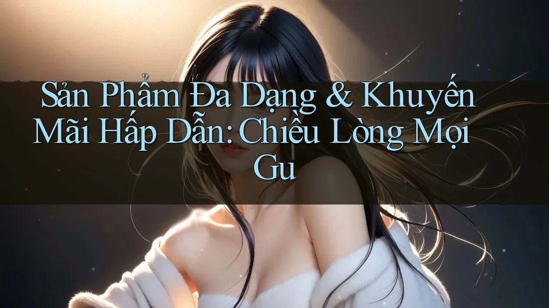 Sản Phẩm Đa Dạng & Khuyến Mãi Hấp Dẫn: Chiều Lòng Mọi Gu