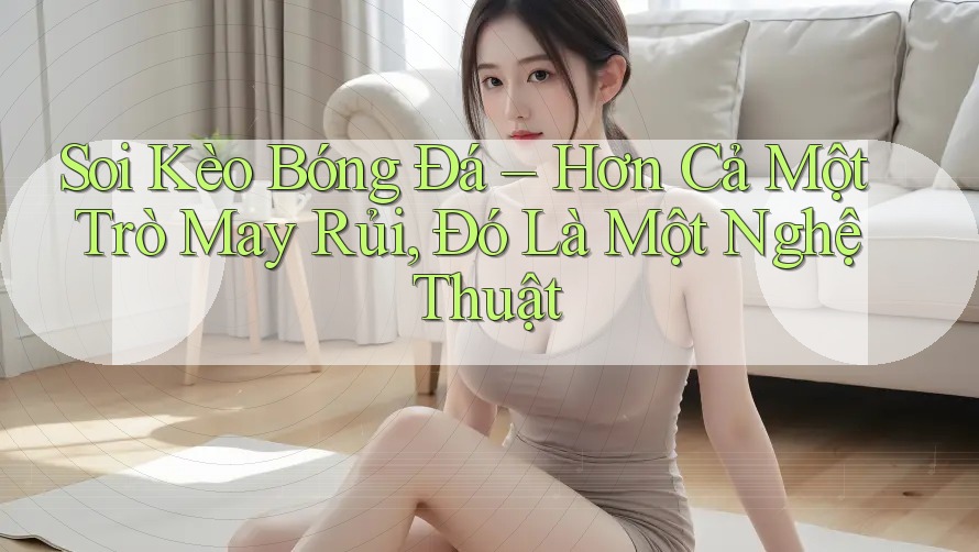 Soi Kèo Bóng Đá – Hơn Cả Một Trò May Rủi, Đó Là Một Nghệ Thuật