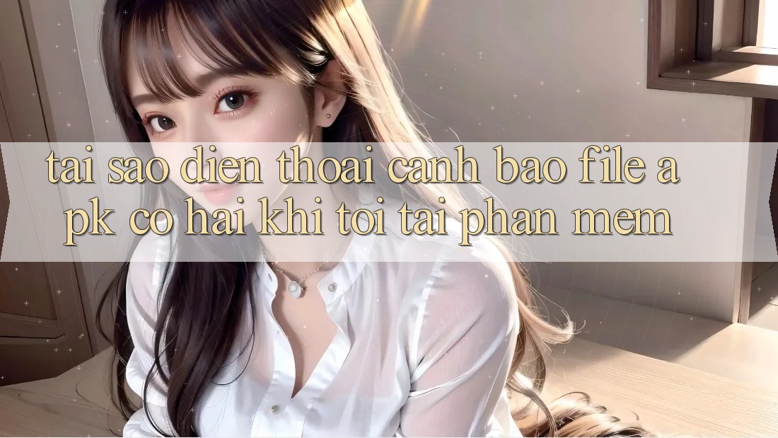 Tại sao điện thoại cảnh báo file APK có hại khi tôi tải phần mềm?