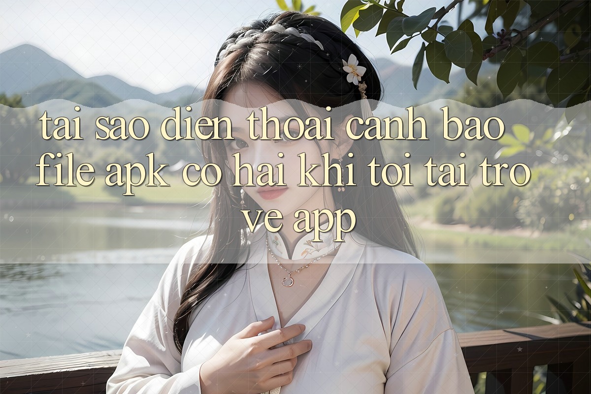 Tại sao điện thoại cảnh báo file APK có hại khi tôi tải trở về app?