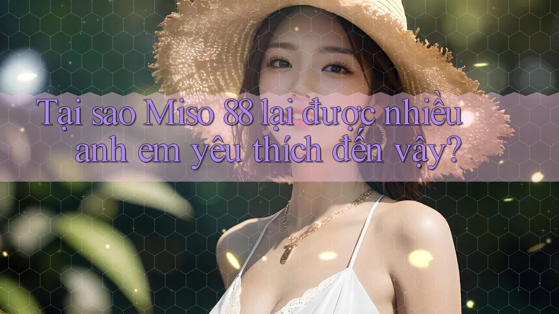 Tại sao Miso 88 lại được nhiều anh em yêu thích đến vậy?