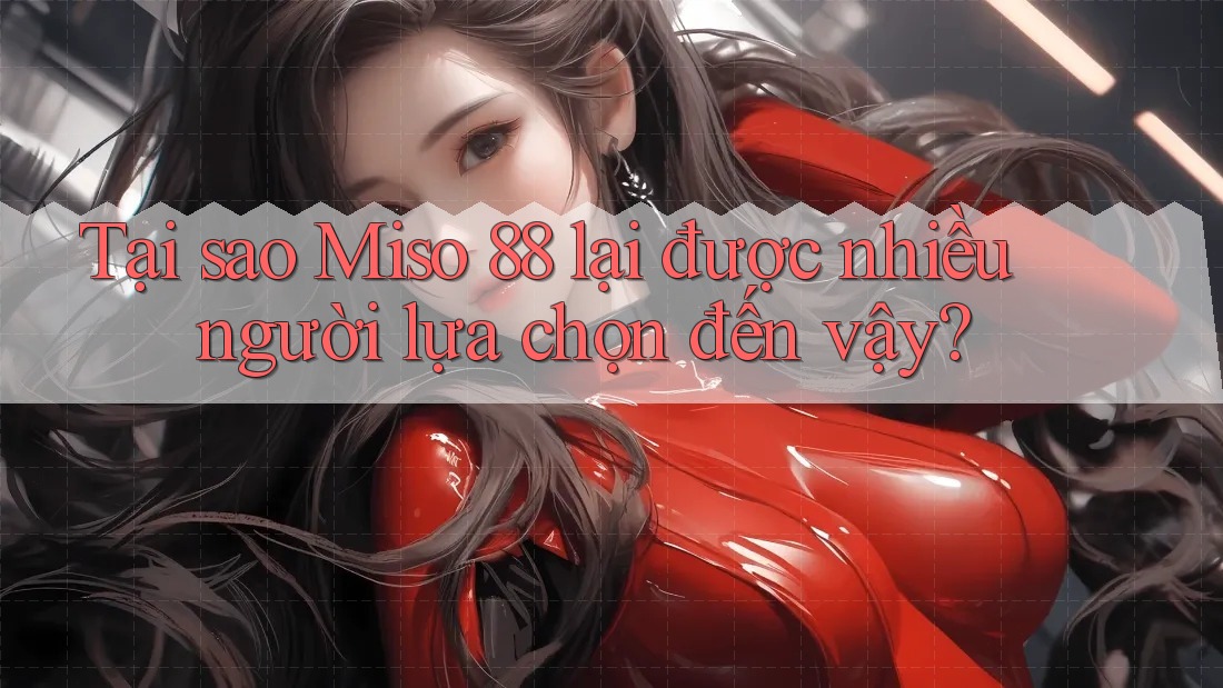 Tại sao Miso 88 lại được nhiều người lựa chọn đến vậy?