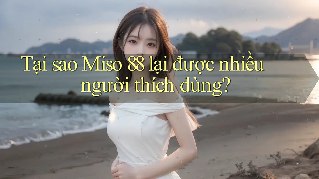Tại sao Miso 88 lại được nhiều người thích dùng?