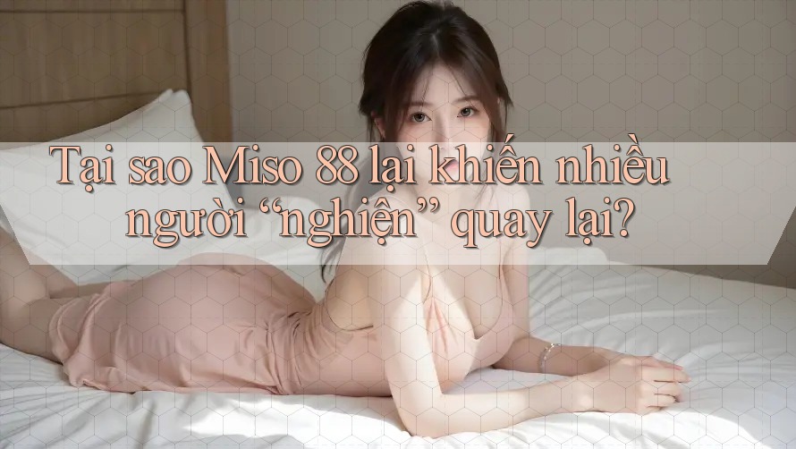 Tại sao Miso 88 lại khiến nhiều người “nghiện” quay lại?