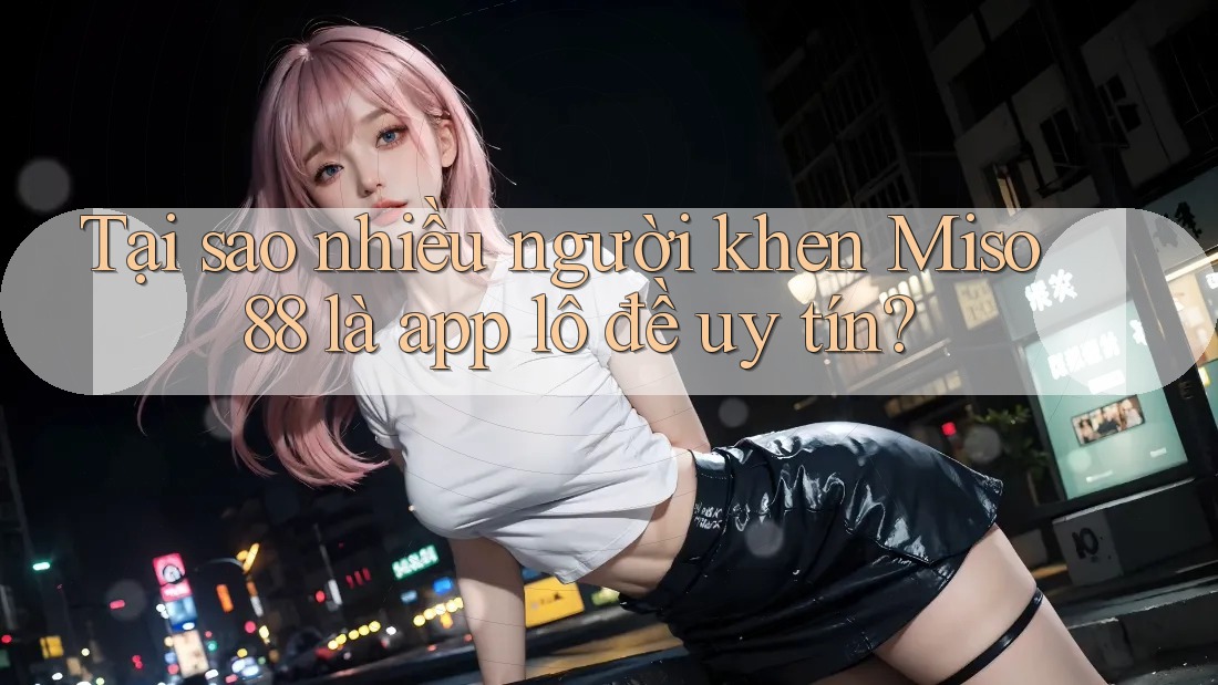 Tại sao nhiều người khen Miso 88 là app lô đề uy tín?
